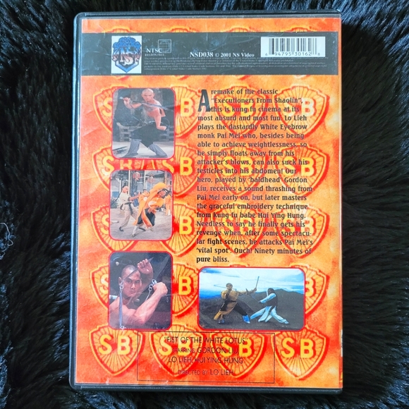 Fist of the White Lotus DVD Limited Collectors Edition Shaw Brothers Kung-fu - Picture 2 of 2